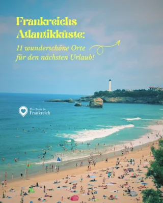 🌡️Über 35°C in Deutschland? Bei diesen Temperaturen wünschen wir uns die französische Atlantikküste mehr denn je herbei!
Endlose Sandstrände, raue Küsten, charmante Hafenorte und das besondere Lebensgefühl des französischen Atlantiks: Wer Inspiration für den nächsten Frankreichurlaub sucht, findet hier gleich 11 schöne Orte entlang der Atlantikküste.
📍 Arcachon
📍 Saint-Jean-de-Luz
📍 Biarritz
📍 Bidart
📍 Île de Ré
📍 La Tremblade
📍 Cap Ferret
📍 Vaux-sur-Mer
📍 La Coubre
📍 La Rochelle
📍 Hendaye
Welcher Ort an Frankreichs Atlantikküste gehört für Sie unbedingt auf diese Liste?
📖Individuelle Frankreich-Reise planen und unverbindliches Angebot anfragen? ➡️ www.das-beste-in-frankreich.de
📚Mehr Infos zu Reisen an die Atlantikküste: ➡️ www.das-beste-in-frankreich.de/atlantikkueste/
#frankreich #atlantikküste #frankreichurlaub #frankreichliebe #meerliebe