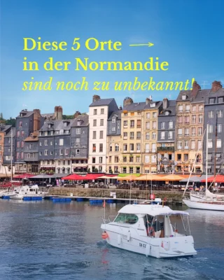 Die Normandie hat so viel mehr zu bieten als die bekannten Klassiker. Während viele direkt nach Étretat oder zum Mont-Saint-Michel fahren, verstecken sich dazwischen wunderschöne Hafenstädte, mittelalterliche Gassen, traumhafte Küstenstraßen und Dörfer wie aus dem Bilderbuch. In diesem Beitrag zeigen wir fünf Orte, die bei einer Reise durch die Normandie nicht fehlen sollten:
➡️ Honfleur
➡️ Bayeux
➡️ Veules-les-Roses
➡️ Barfleur
➡️ Route des Chaumières
Noch mehr Infos und Tipps zu den Zielen finden Sie in unserem Slider 👆🏻
Jetzt Frankreich Urlaub planen und kostenloses individuelles Angebot anfragen: das-beste-in-frankreich.de
#frankreichtipps #normandie #frankreich #frankreichliebe #normandietourisme